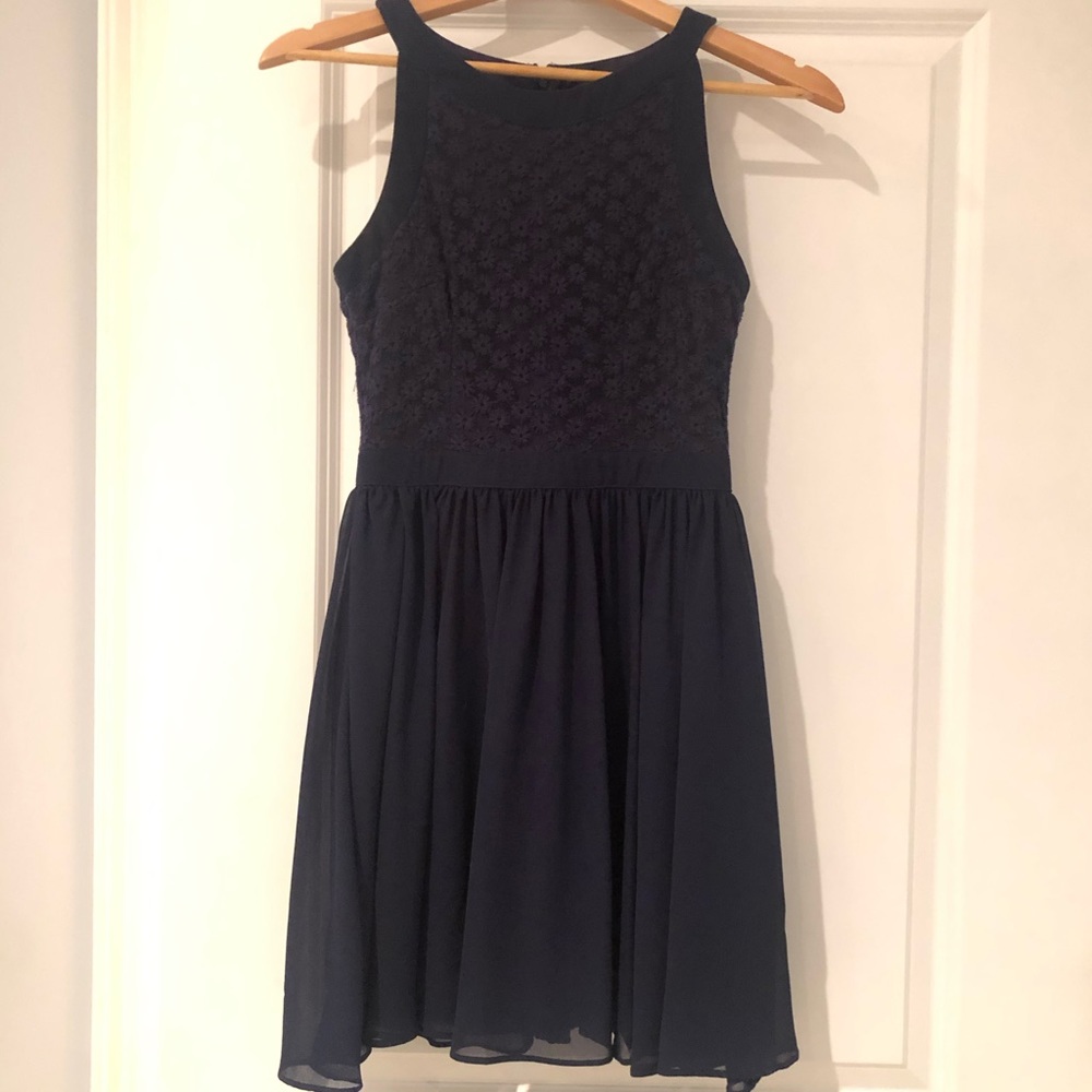 Francesca’s Navy Dress - Size XS